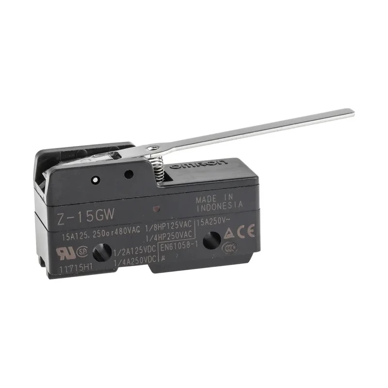 Omron Z Series Lever Limit Switch SPDT Thermosetting Resin Housing 500V 15A IP00