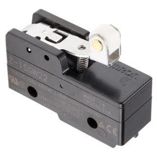 Omron Z Series Roller Lever Limit Switch, SPDT, IP00, Thermosetting Resin Housing, 500V 