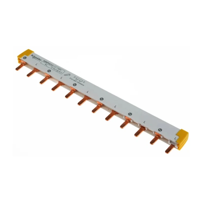 Schneider Electric Acti9 2 Phase Busbar 415 V AC 100A Current Rating 18 mm Pitch 