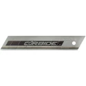Stanley Carbide Flat Snap-Off Blade 18 mm, 5 Pieces per Package STHT0-11818
