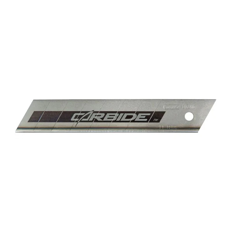 Stanley Carbide Flat Snap-Off Blade 18 mm, 5 Pieces per Package STHT0-11818