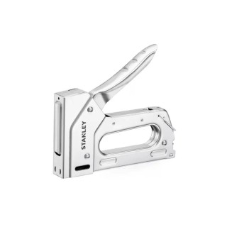 Stanley Steel Staple Gun 6 to 14mm Staple Size Adjustable Power Soft Grip 6-TR110