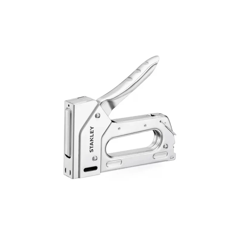 Stanley Steel Staple Gun 6 to 14mm Staple Size Adjustable Power Soft Grip 6-TR110