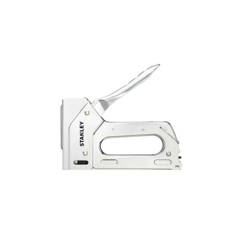 Stanley Steel Staple Gun 6 to 14mm Staple Size Adjustable Power Soft Grip 6-TR110