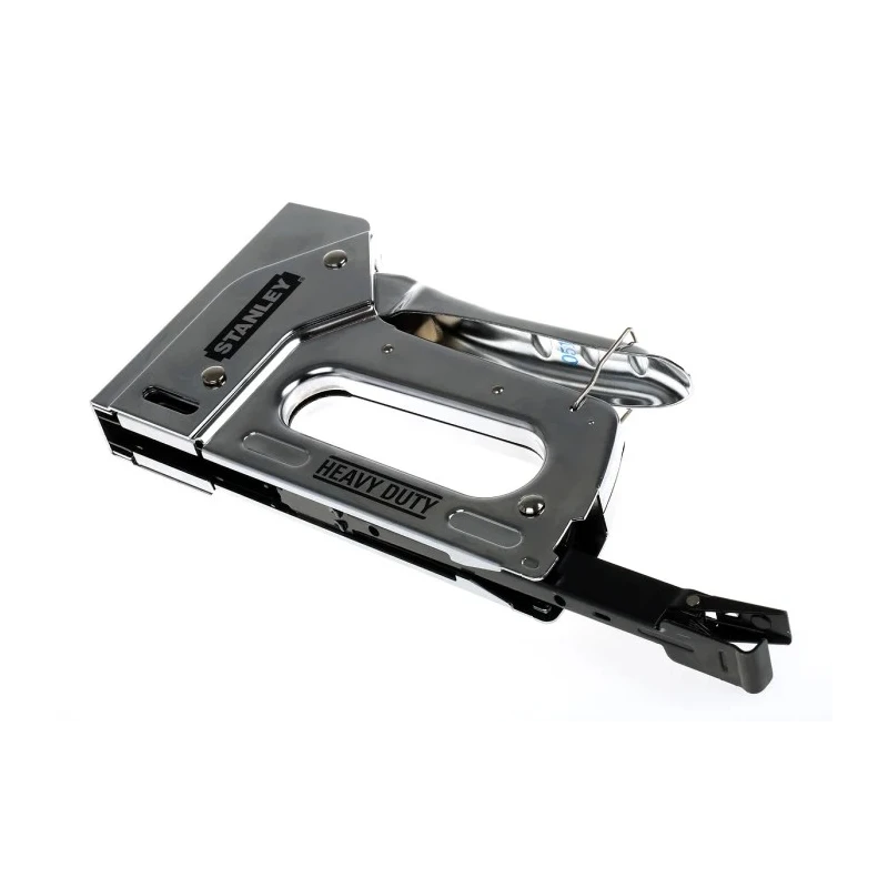 Stanley Steel Staple Gun 6 to 14mm Staple Size Adjustable Power Soft Grip 6-TR110
