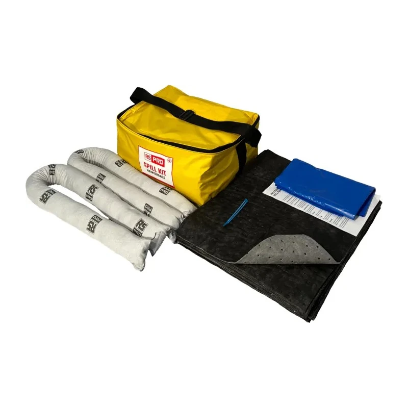 RS PRO 35 L Maintenance Spill Kit Absorbent Capacity 35L Non-Aggressive Chemicals Oil Water 771-6487