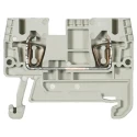 Wieland WKFN Series DIN Rail Terminal Block Grey, 2.5mm² Cable CSA, 1-Level, Spring Clamp, ATEX 56.703.0055.0