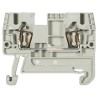 Wieland WKFN Series DIN Rail Terminal Block Grey, 2.5mm² Cable CSA, 1-Level, Spring Clamp, ATEX 56.703.0055.0