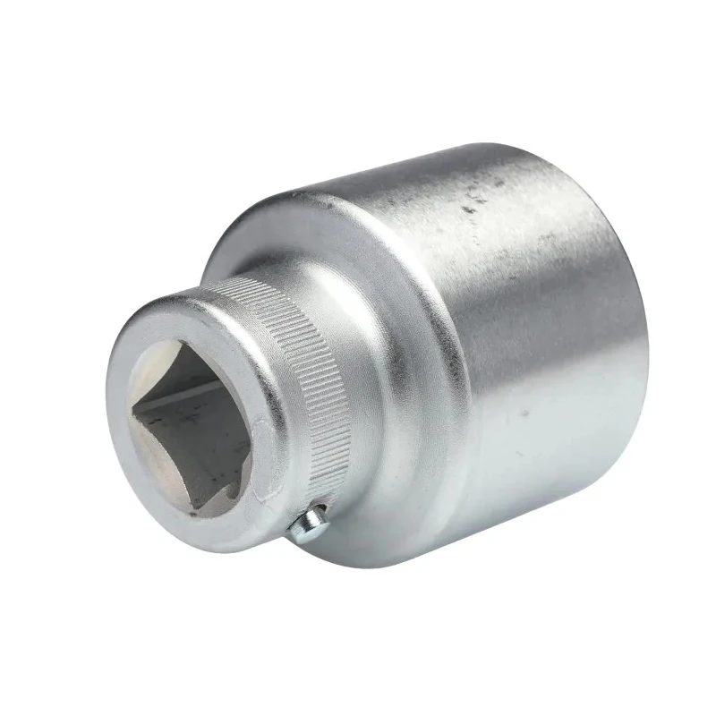 STAHLWILLE 3/4 in Drive 46 mm 6 Point Square Socket, Chrome Finish, 73mm Overall Length 05010046