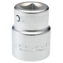 STAHLWILLE 3/4 in Drive 33 mm 6 Point Square Chrome Plated Steel Socket, 60mm Overall Length 05010033
