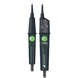 Gossen Metrawatt DUSPOL analog 1000 LED Voltage Tester 1000V AC/DC Battery Powered CAT IV CAT III M611D