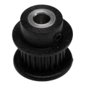 RS PRO Timing Belt Pulley Glass Filled Polycarbonate, Aluminium 6 mm Belt Width, 2 mm Pitch, 22 Tooth PP22MXL025MI