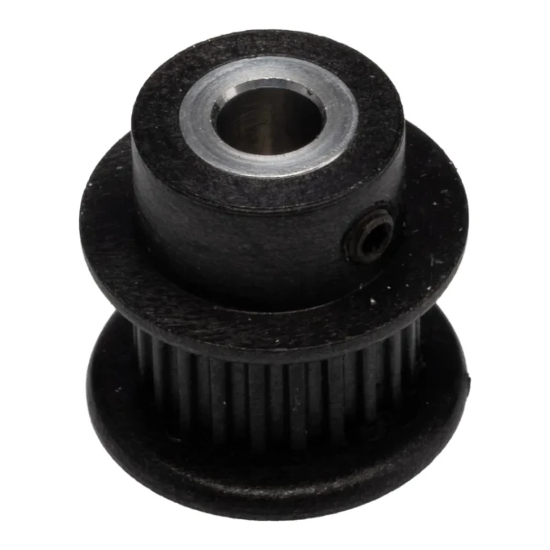 RS PRO Timing Belt Pulley Glass Filled Polycarbonate, Aluminium 6 mm Belt Width, 2 mm Pitch, 22 Tooth PP22MXL025MI