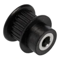 RS PRO Timing Belt Pulley Glass Filled Polycarbonate, Aluminium 6 mm Belt Width, 2 mm Pitch, 22 Tooth PP22MXL025MI