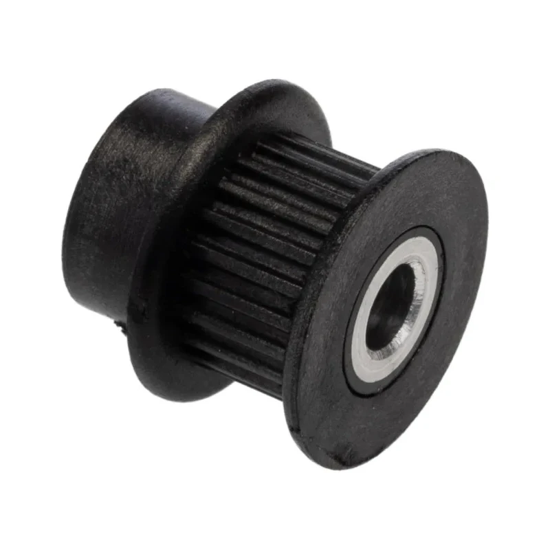 RS PRO Timing Belt Pulley Glass Filled Polycarbonate, Aluminium 6 mm Belt Width, 2 mm Pitch, 22 Tooth PP22MXL025MI