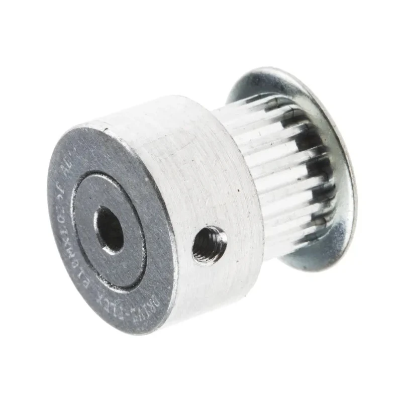 RS PRO Timing Belt Pulley Aluminium 6.4 mm Belt Width 2 mm Pitch 18 Tooth P18MXL025FB