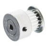RS PRO Timing Belt Pulley Aluminium 6.4 mm Belt Width 2 mm Pitch 18 Tooth P18MXL025FB