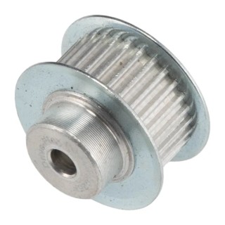 RS PRO Aluminium Timing Belt Pulley 30 Teeth 2 mm Pitch 6.4 mm Belt Width P30MXL025F