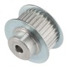 RS PRO Aluminium Timing Belt Pulley 30 Teeth 2 mm Pitch 6.4 mm Belt Width P30MXL025F
