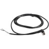 Omron Sensor Actuator Cable Female 4-Way Right Angle Connector Polyurethane PVC Jacket 125V DC 2m XS2F-M12PVC4A2M