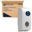 Aquarius White Plastic Toilet Paper Dispenser 170 mm Depth x 350 mm Height x 380 mm Width 6946