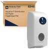 Aquarius White Plastic Toilet Paper Dispenser 170 mm Depth x 350 mm Height x 380 mm Width 6946