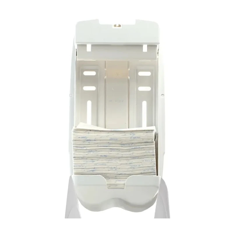 Aquarius White Plastic Toilet Paper Dispenser 170 mm Depth x 350 mm Height x 380 mm Width 6946