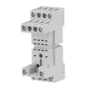 ABB 250V 16A Switching Current DIN Rail Relay Socket for CR-P Series PCB Relays 1SVR405651R1000 CR-M2SS