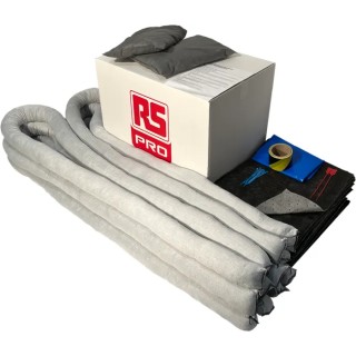 RS PRO Maintenance Spill Kit 120 L Capacity Non-Aggressive Chemicals Oil Water Absorbents 776-9709