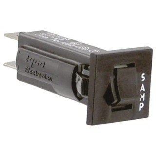 TE Connectivity Thermal Circuit Breaker 5A Current Rating 1-Pole Direct Mount W28-XQ1A-5