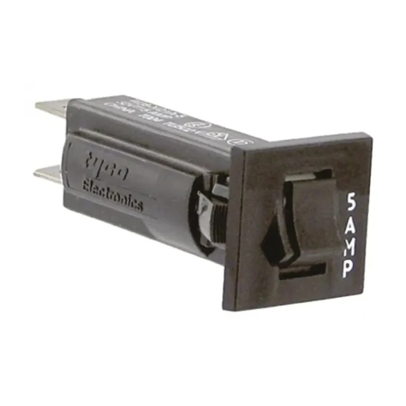 TE Connectivity Thermal Circuit Breaker 5A Current Rating 1-Pole Direct Mount W28-XQ1A-5