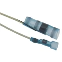 TE Connectivity Blue Polyvinyl Fluoride Solder Sleeve 32mm Length 0.3-6.3mm Cable Diameter B-020-22-N