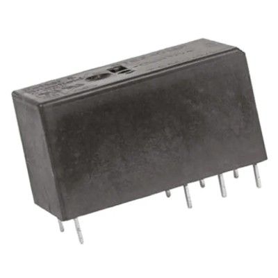 TE Connectivity Power Relay PCB Mount DPDT 24V DC Coil 8A Switching Current RTE24024F