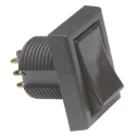 TE Connectivity SPDT On-On On-On Rocker Switch Panel 11.91 mm Cutout IP55 TRD11D10WL