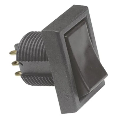 TE Connectivity SPDT On-On On-On Rocker Switch Panel 11.91 mm Cutout IP55 TRD11D10WL