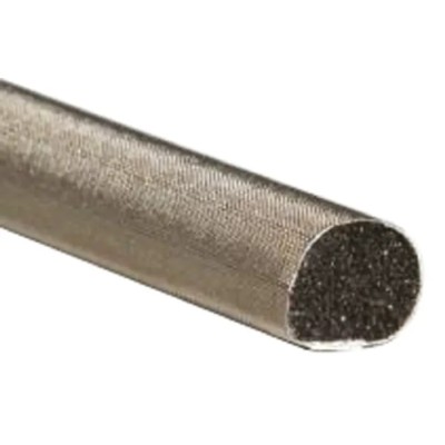 MTC Shielding Strip of Copper Nickel, Polyurethane With Tape 1 m x 3.8 mm x 1.5 mm DHR3,8x1,5NI-N2V0-1000