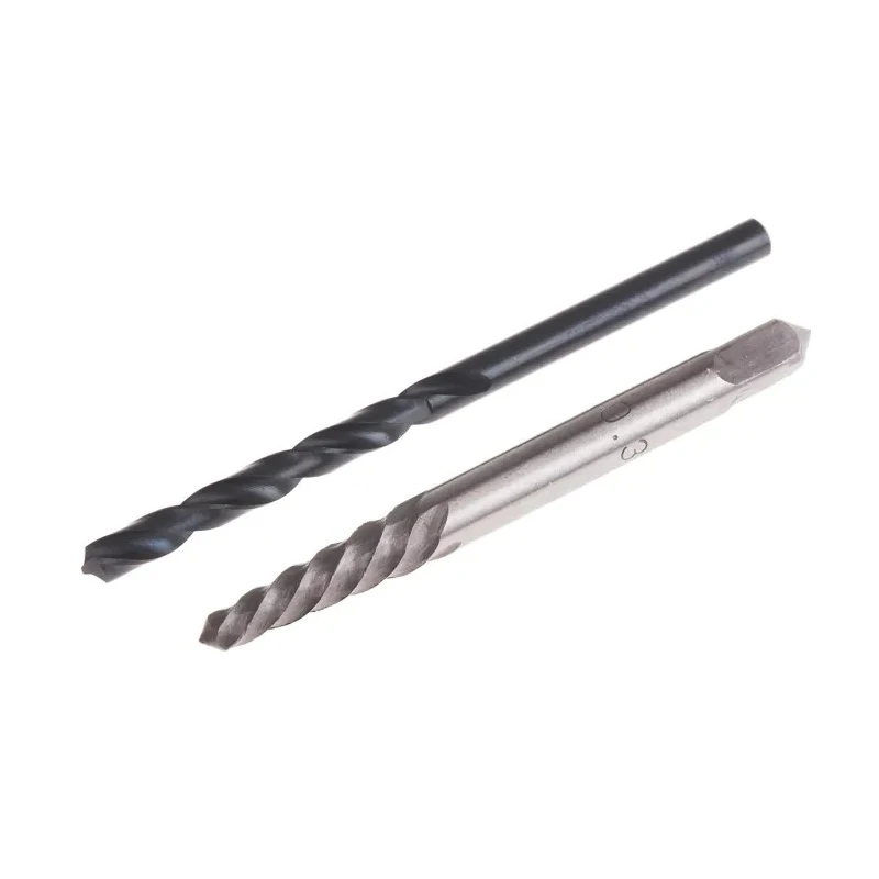 RS PRO 2 Piece Plastic Steel Screw Extractor Set with No 3 and 4.2 mm Extractors 779-8833