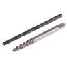 RS PRO 2 Piece Plastic Steel Screw Extractor Set with No 3 and 4.2 mm Extractors 779-8833