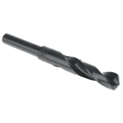 RS PRO High-Speed Steel (HSS) Twist Drill Bit 16.5mm Diameter, 156mm Overall Length, Reduced Shank, Black Finish 784-4835