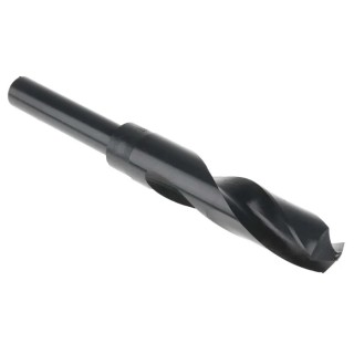 RS PRO High-Speed Steel (HSS) Helical Flute Jobber Drill Bit 19mm Diameter 156mm Overall Length 12.7mm Reduced Shank 784-4848