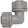 Polyplumb Plastic Pipe Fitting 90° Elbow 15 mm Polybutylene United Kingdom PB115-10RS