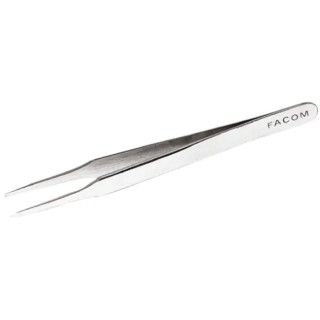 Facom 120mm Steel Fine ESD Safe Tweezer 144
