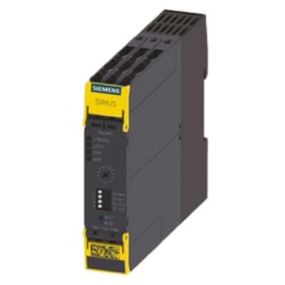 Siemens SIRIUS 3SK1 Advanced Safety Relay 24V dc Screw Terminal IP20 100mm x 122mm x 22.5mm 3SK1122-1CB42