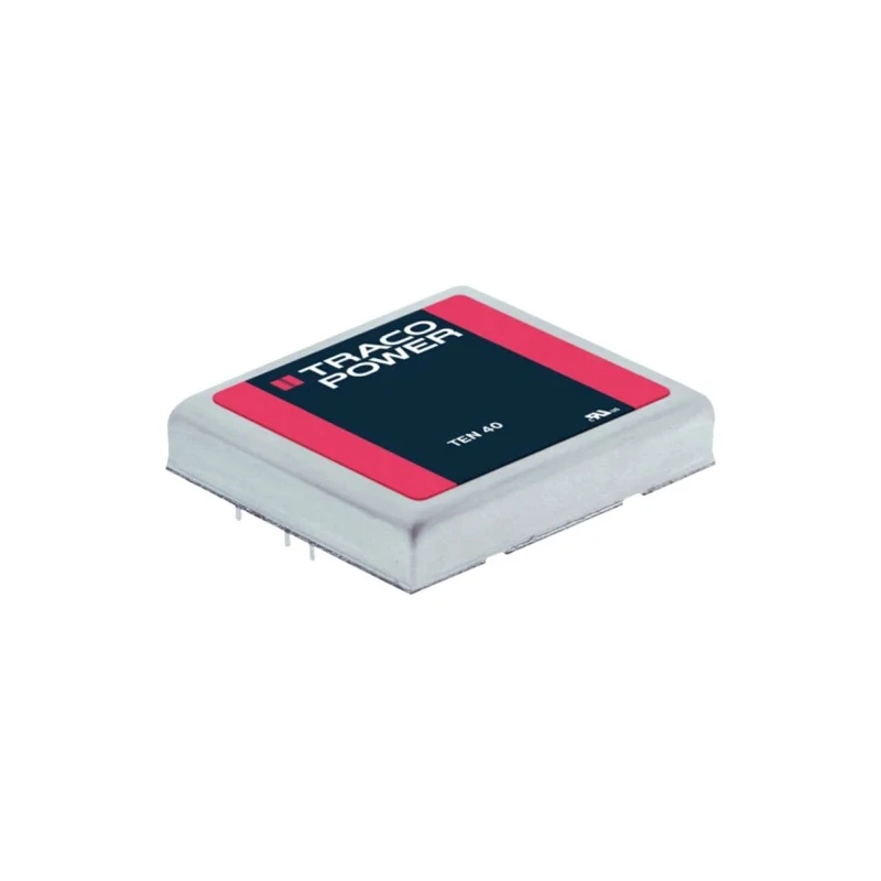 TRACOPOWER 40W Single/Triple Output Regulated Isolated DC-DC Converter, 5V dc / 400 mA Output, 36-75V dc Input TEN 40-4831