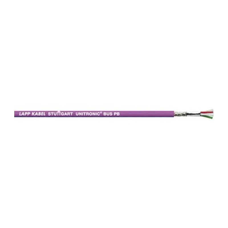 Lapp UNITRONIC BUS PB FC Data Cable 2 Cores 0.64 mm² CSA Screened 8 mm OD PVC Purple Sheath 100 m 250V 2170820