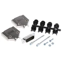 MH Connectors 15 Way Straight D-Sub Connector 250V 5A MHDTPK15-DB15P-K
