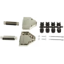 MH Connectors 25 Way Straight D-Sub Connector Female 250V 5A Fibreglass Reinforced PET MHDTPK25-DB25S-K