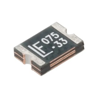 Littelfuse 0.75 A Resettable Fuse, 33V DC, Surface Mount Polyfuse PTC, 1812L Series 1812L075/33DR