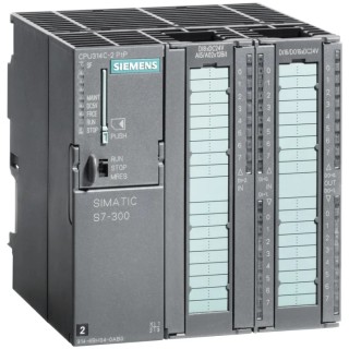 Siemens SIMATIC S7-300 Series PLC CPU 28-Input (Analogue, Digital), 18 Outputs (Digital, Analogue) 6ES7314-6BH04-0AB0