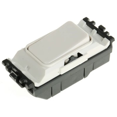 MK Electric 1 Way White 10A Switch Insert Module Arteor Series K4881WHI